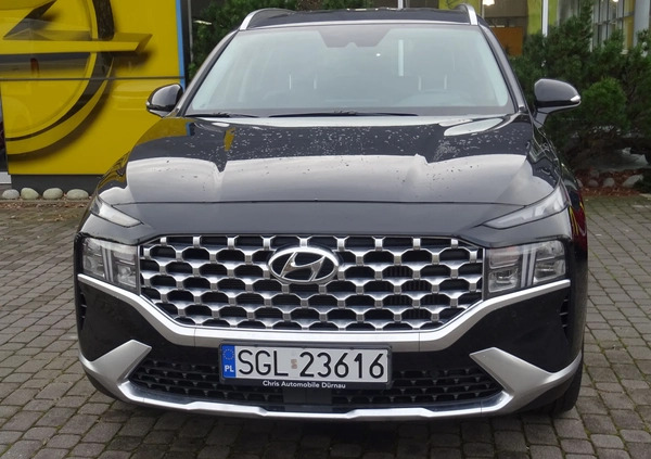 Hyundai Santa Fe cena 159000 przebieg: 28000, rok produkcji 2021 z Pleszew małe 121